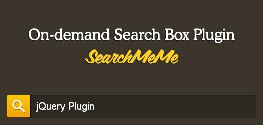 jQuery Plugin for On-demand Search Box: SeacrhMeme