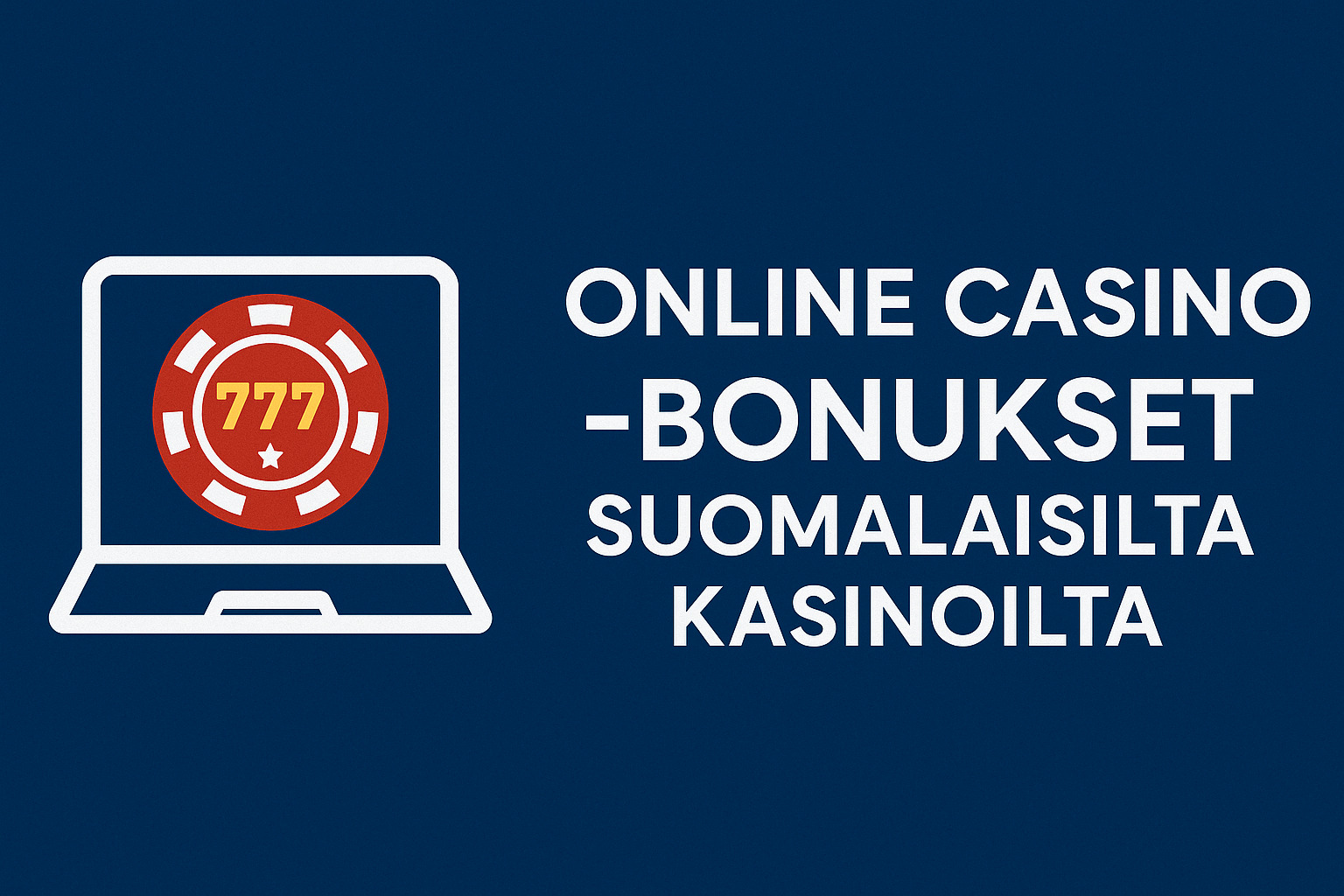 Online Casino -bonukset suomalaisilta kasinoilta