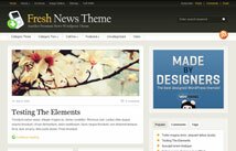 freshnews wordpress theme