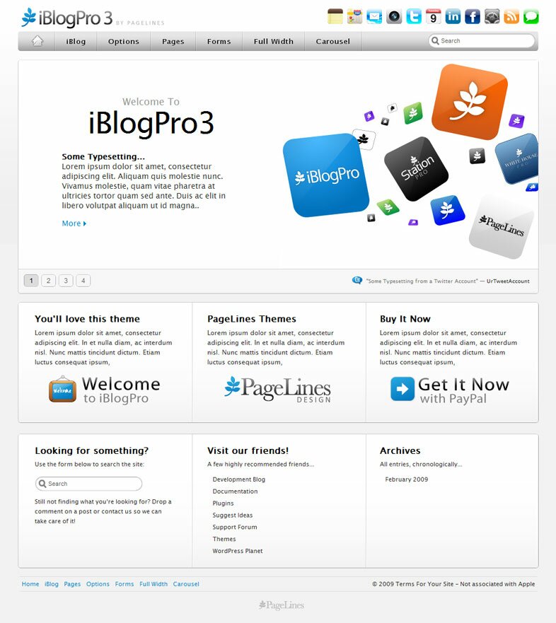 Iblogpro3 WordPress