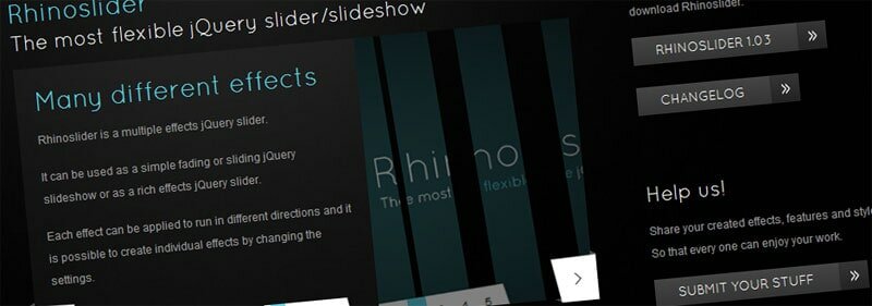 rhinoslider - гибкий слайдер
