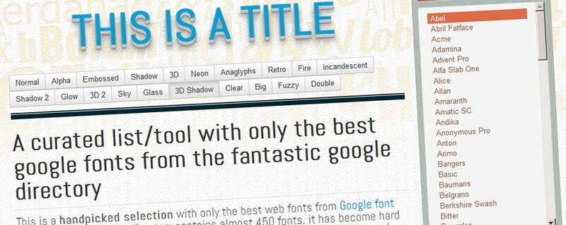 bestwebfonts.com - онлайн сервис работы с гуглевскими фонтами