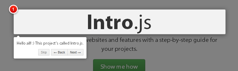 Intro.js - еще скрипт для создания step-by-step guide у вас на сайте