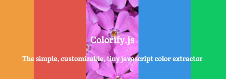 colorify.js - скрипт извлекает цвет из изображения